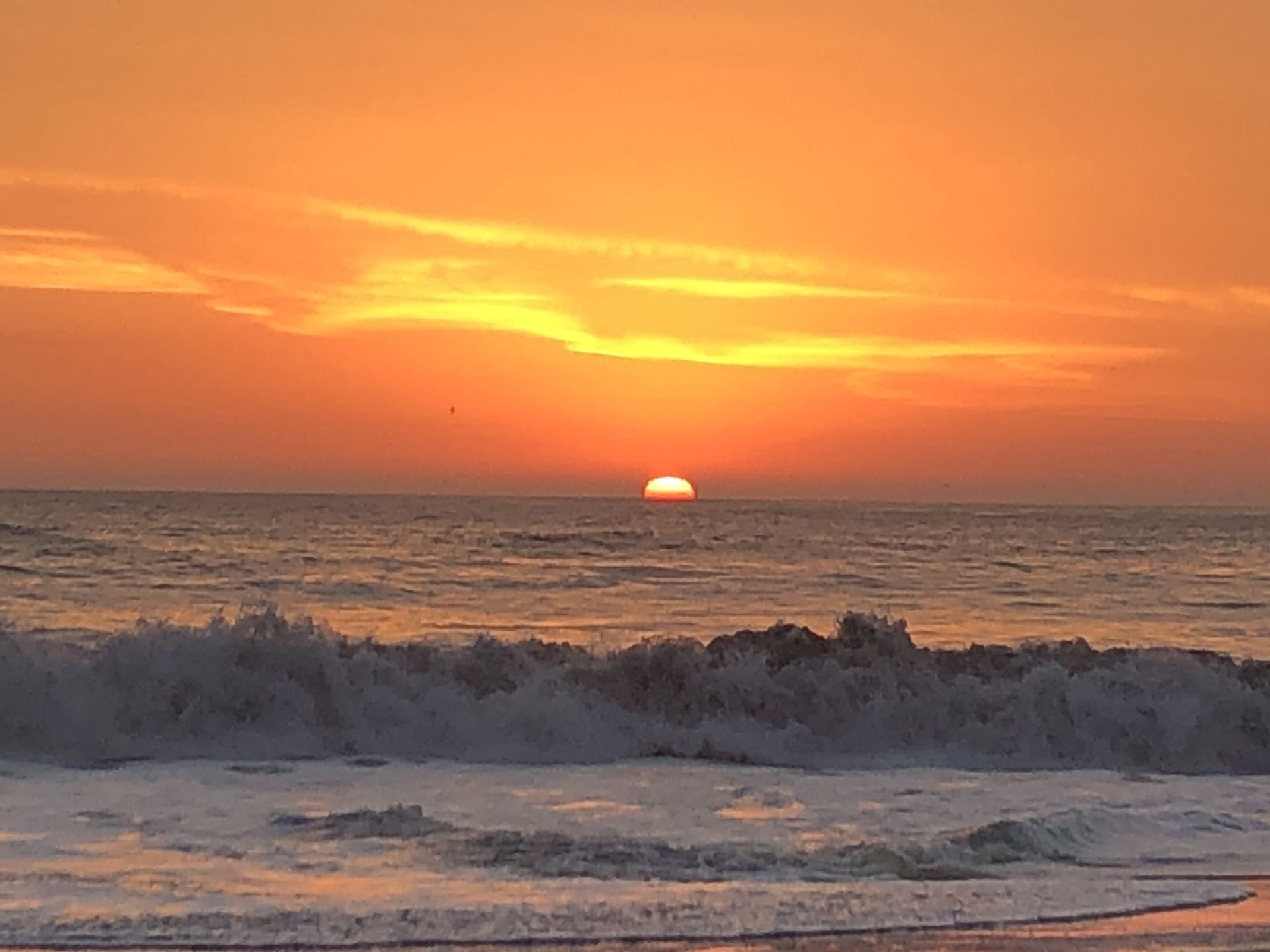 Atardecer en la costa